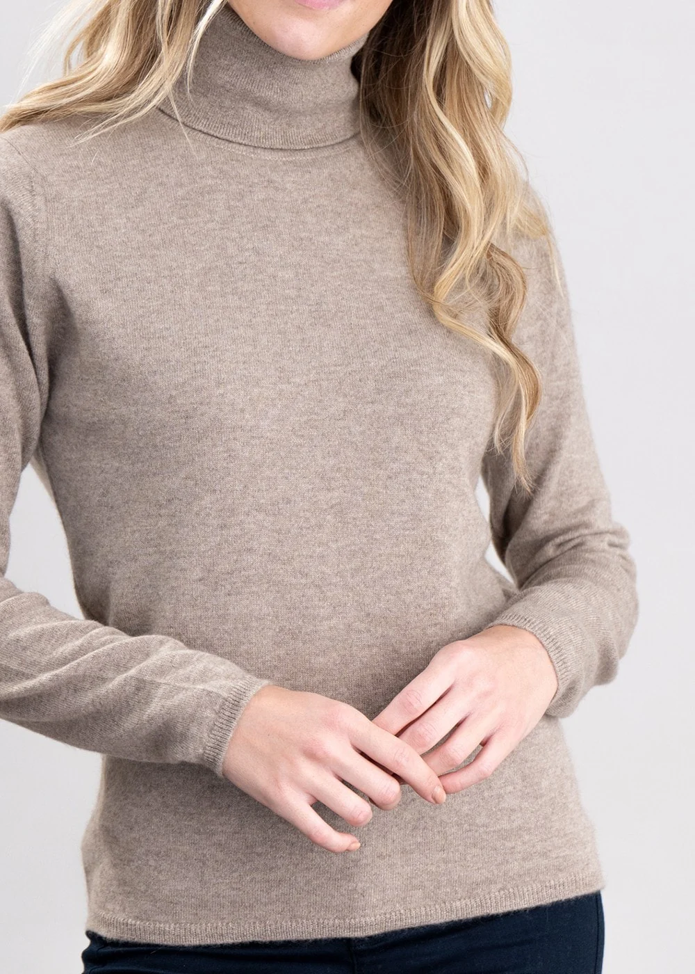 Millie Cashmere Roll Collar - Image 5