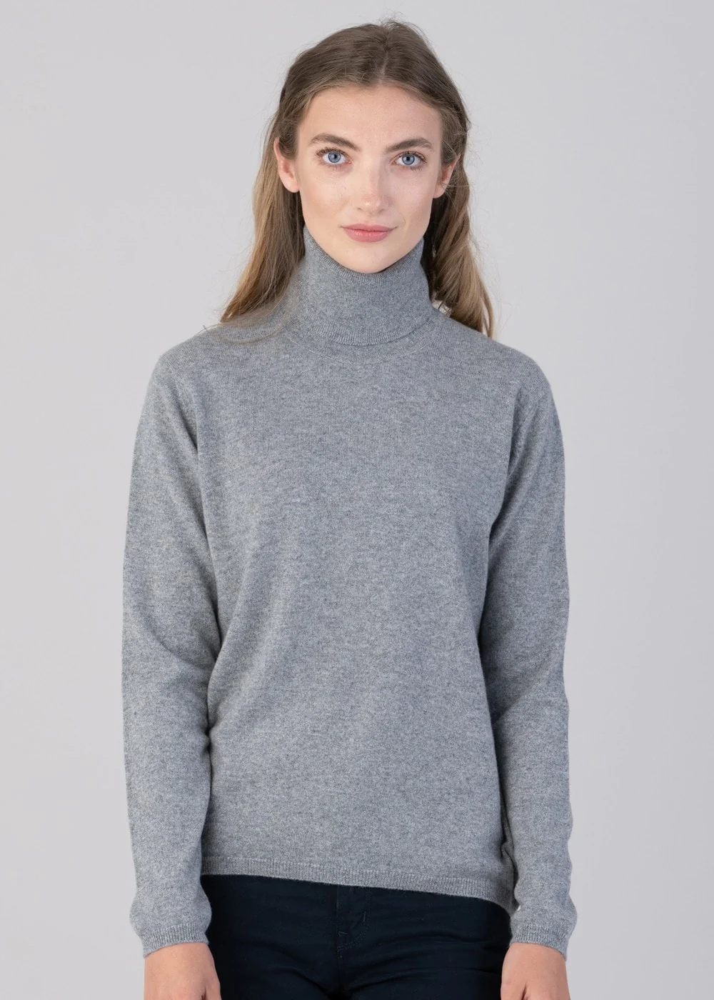 Millie Cashmere Roll Collar - Image 3