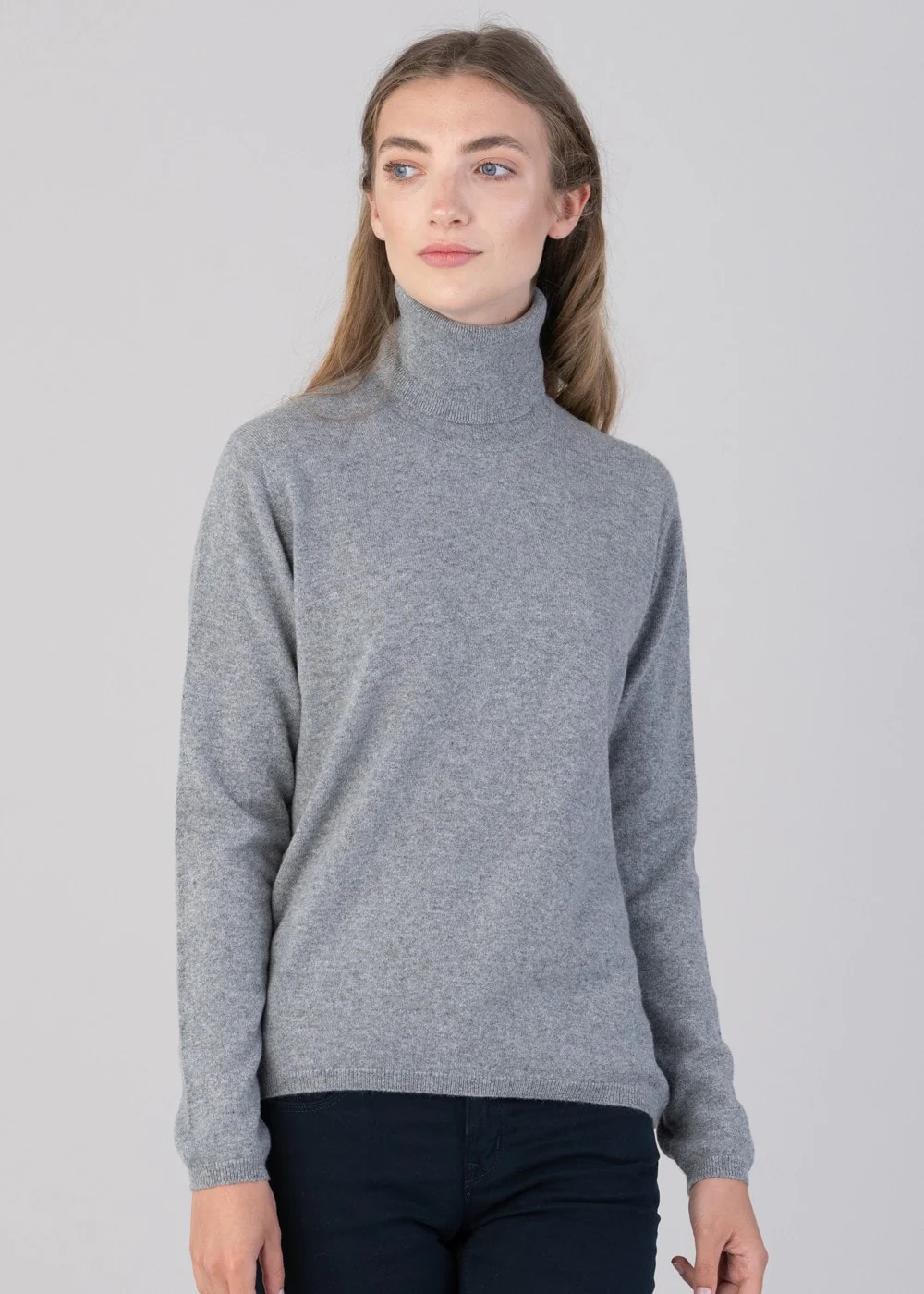 Millie Cashmere Roll Collar - Image 4