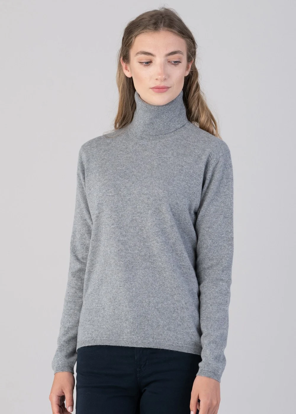 Millie Cashmere Roll Collar - Image 5