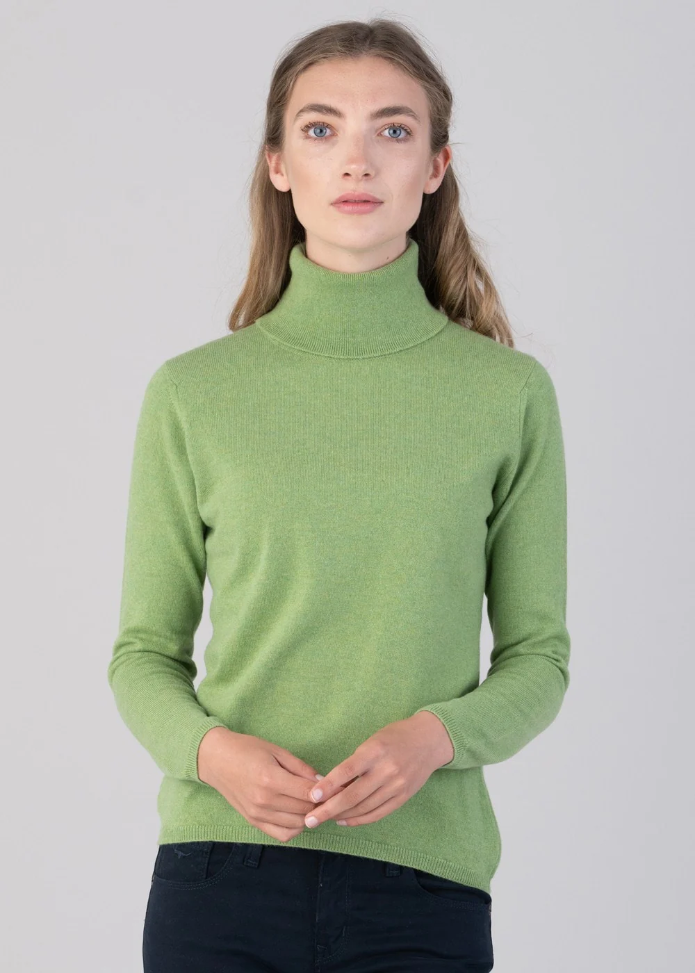 Millie Cashmere Roll Collar - Image 2