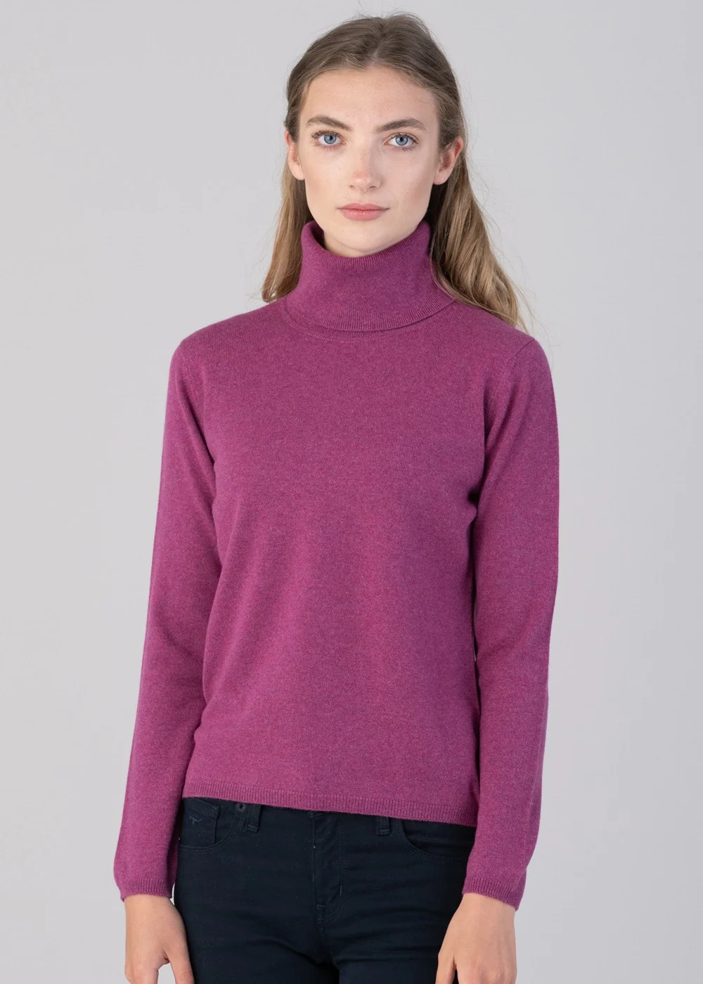 Millie Cashmere Roll Collar - Image 3