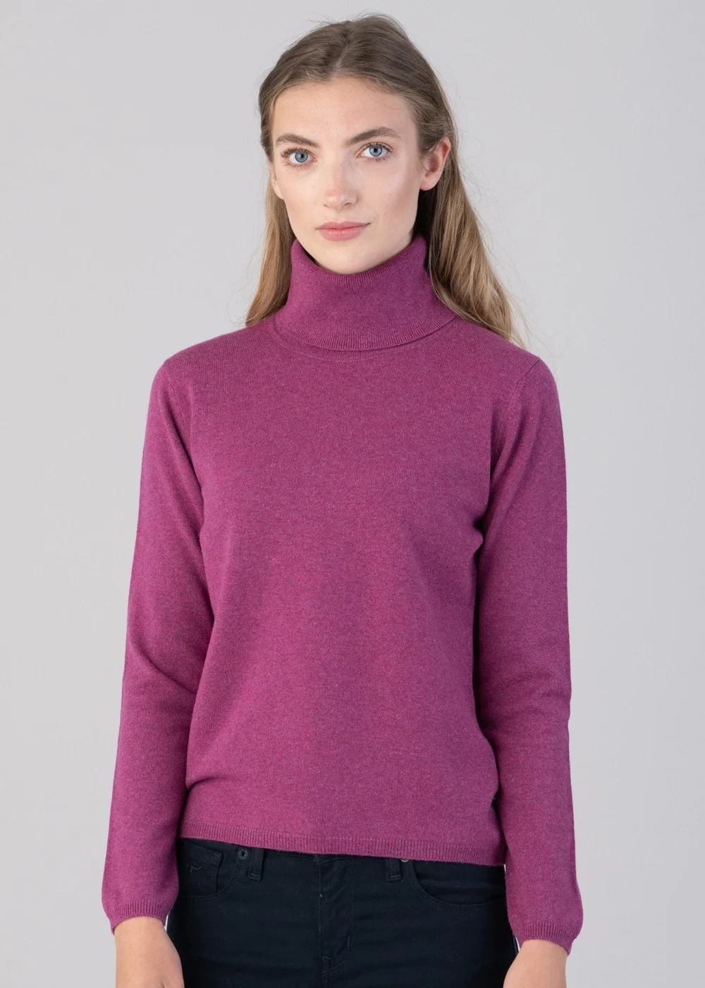 Millie Cashmere Roll Collar - Image 4