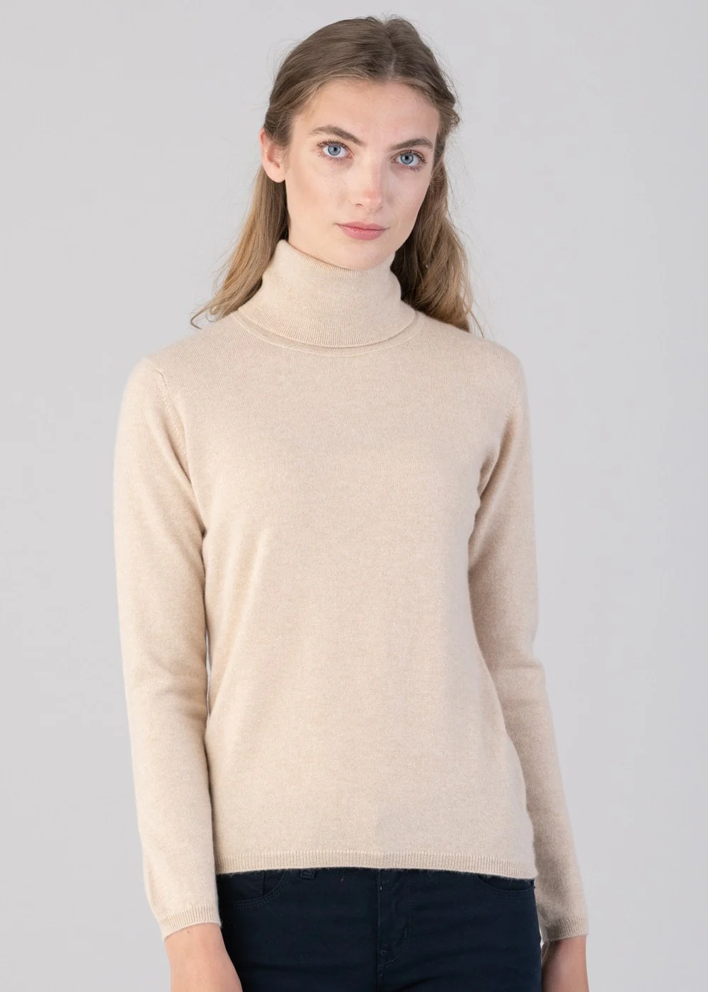 Millie Cashmere Roll Collar - Image 4