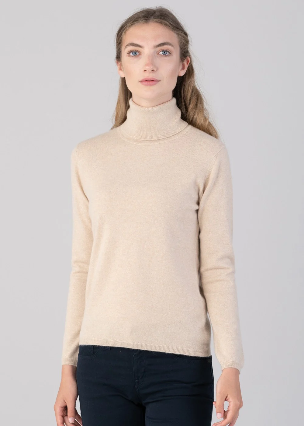 Millie Cashmere Roll Collar - Image 5