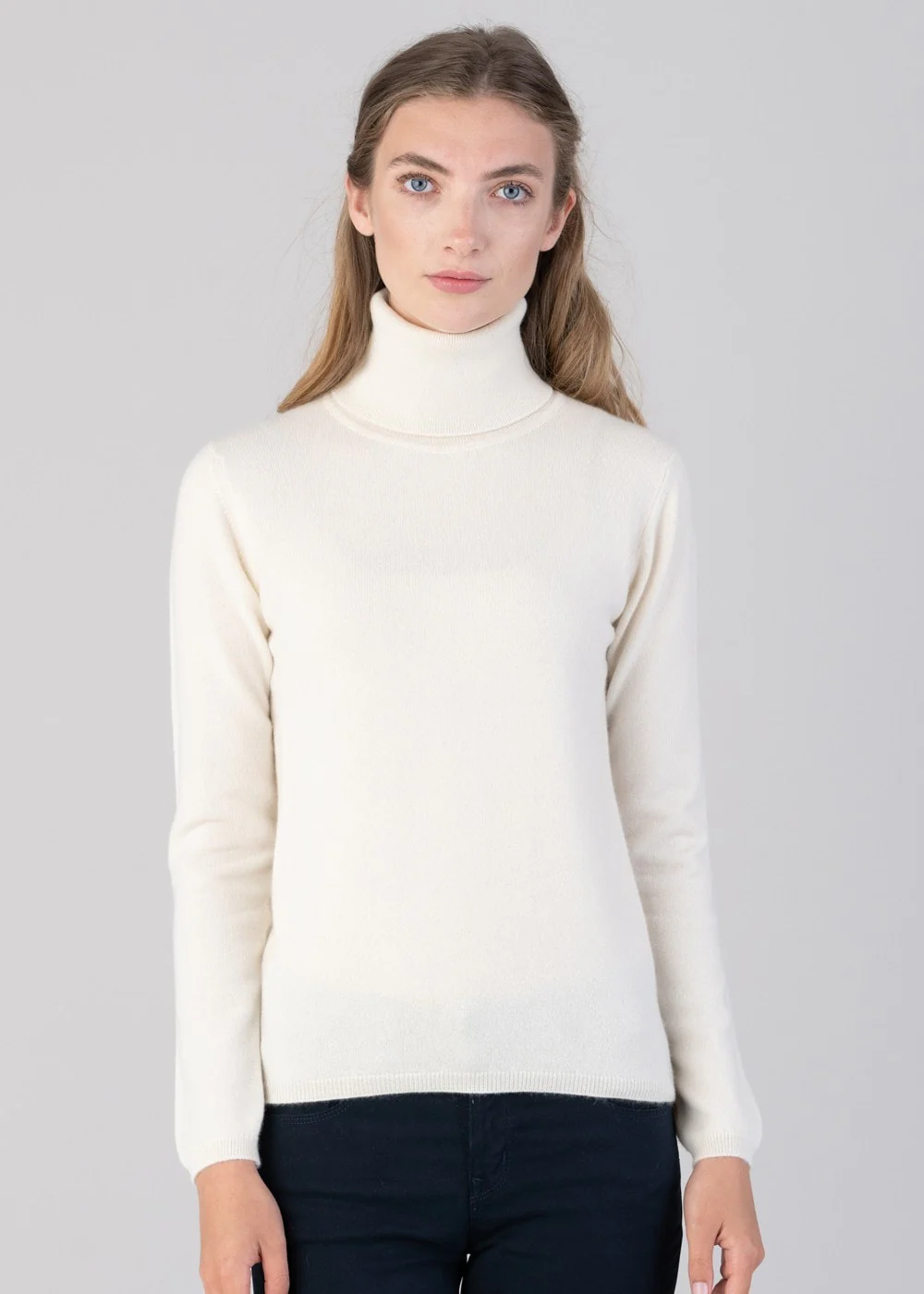 Millie Cashmere Roll Collar - Image 4