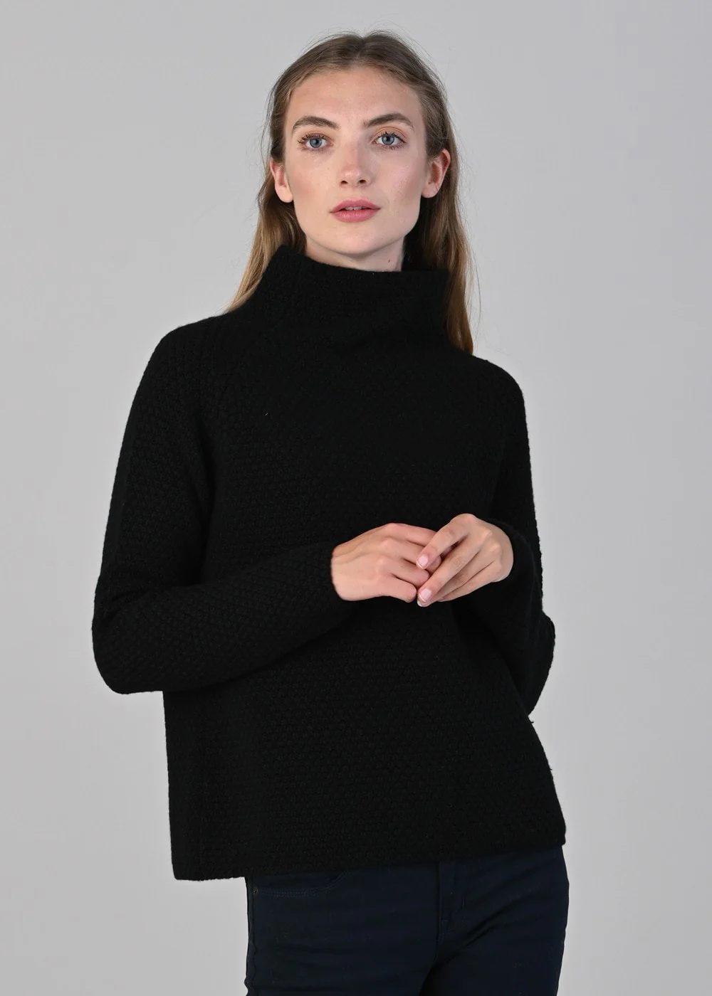 Olivia Cashmere Funnel Neck - Image 3