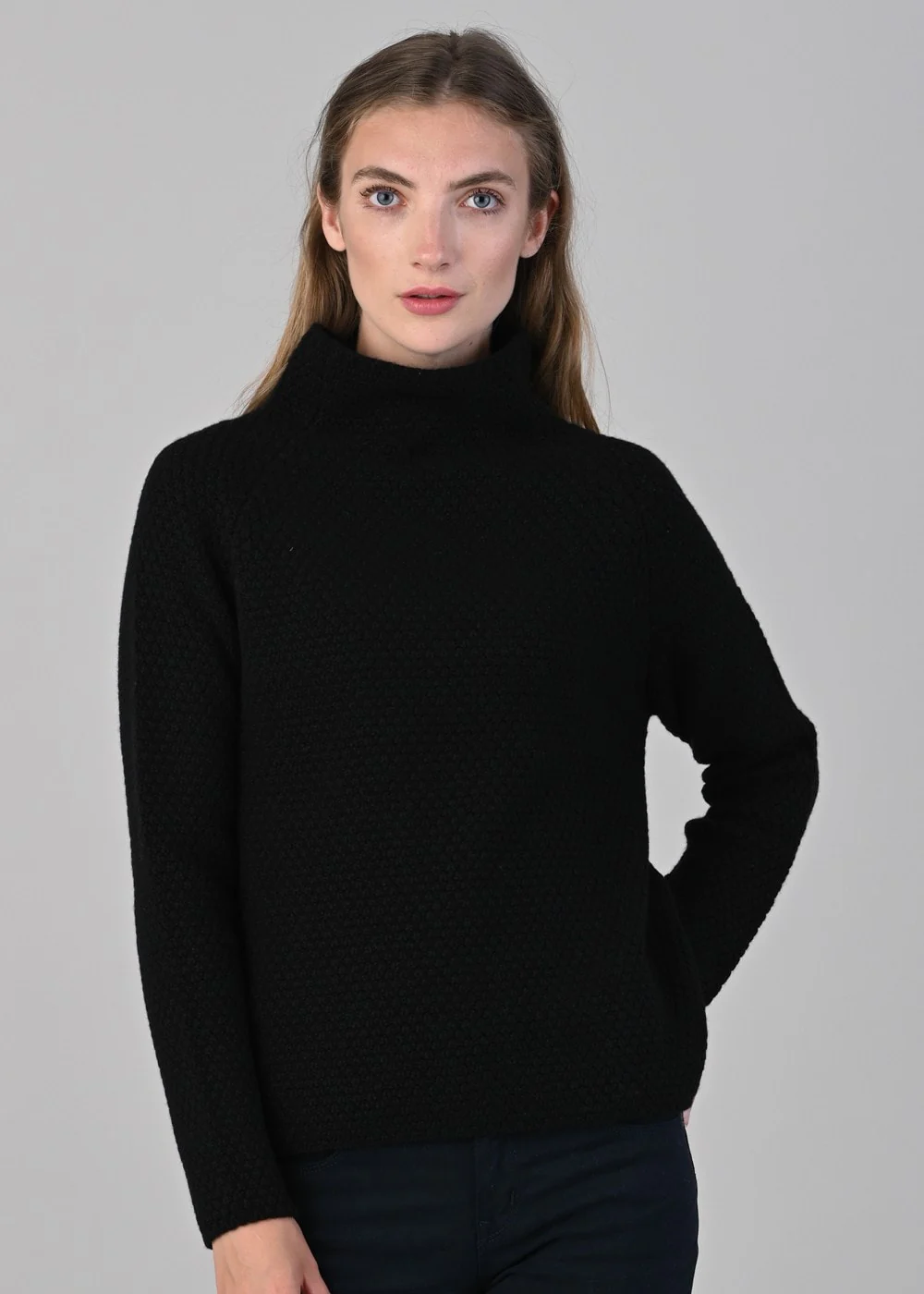 Olivia Cashmere Funnel Neck - Image 4
