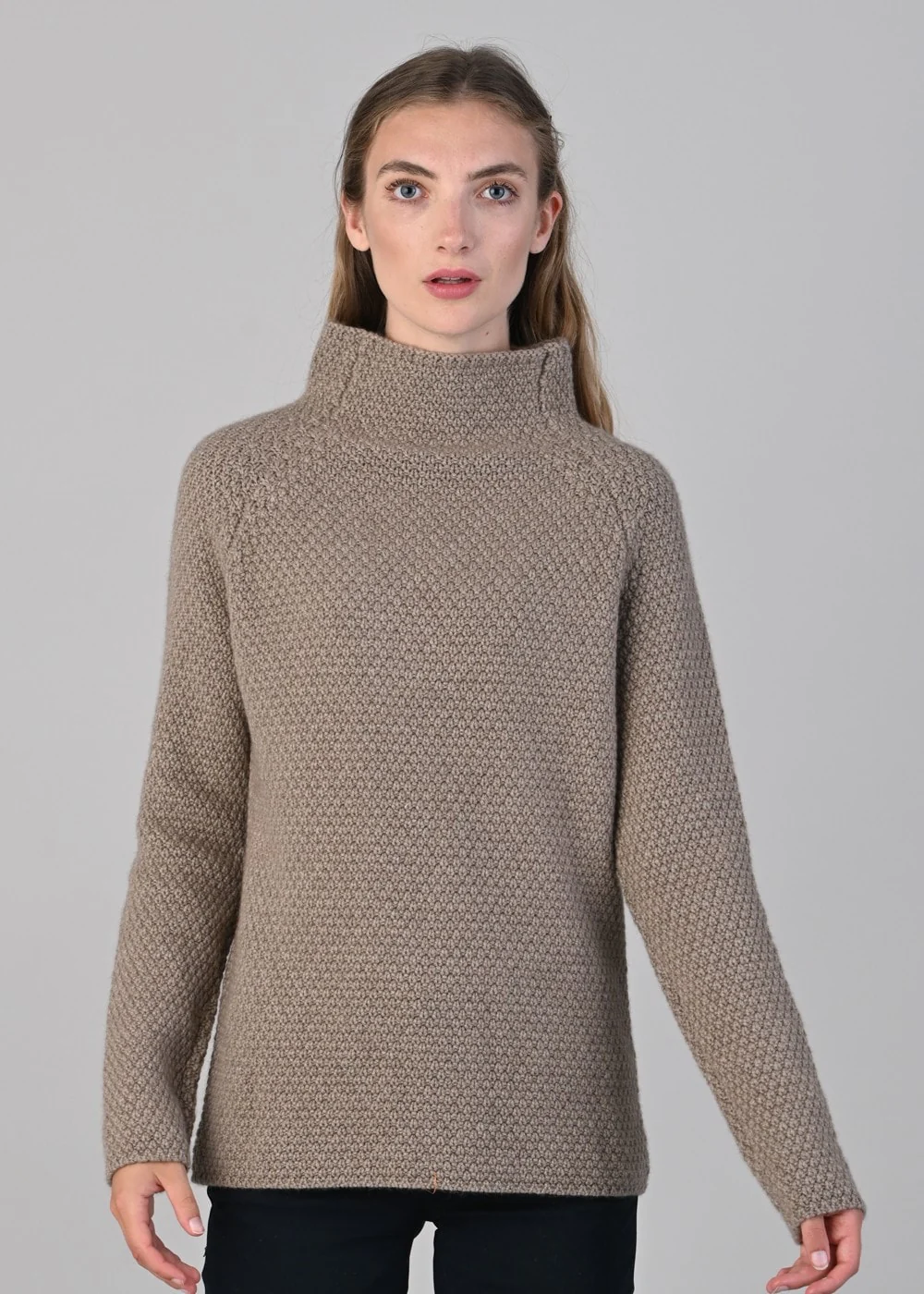 Olivia Cashmere Funnel Neck - Image 2