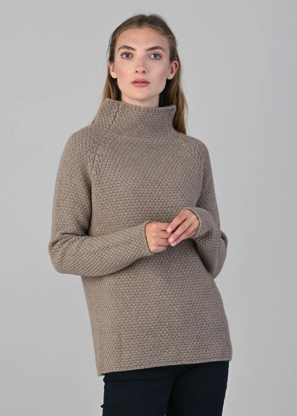 Olivia Cashmere Funnel Neck - Image 3