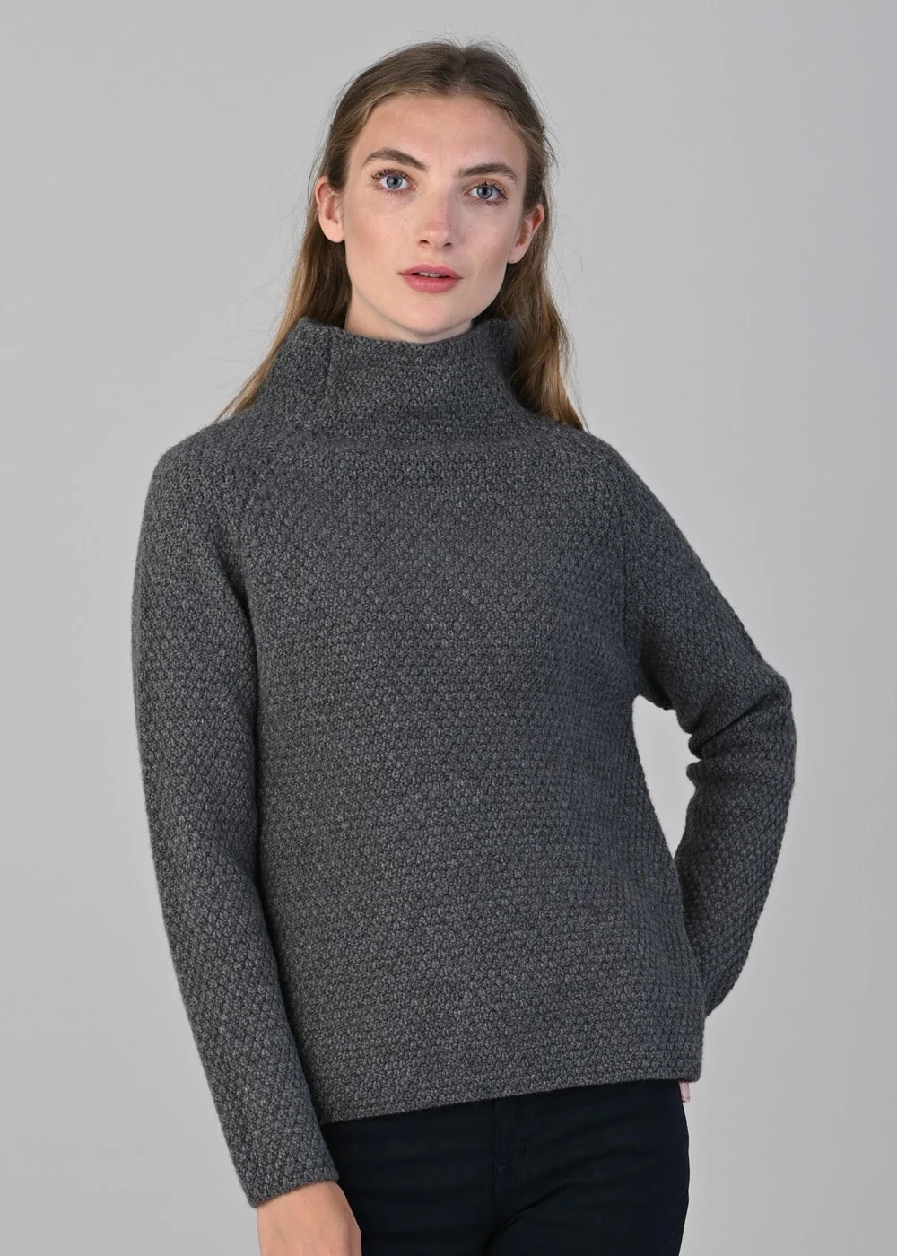 Olivia Cashmere Funnel Neck - Image 3
