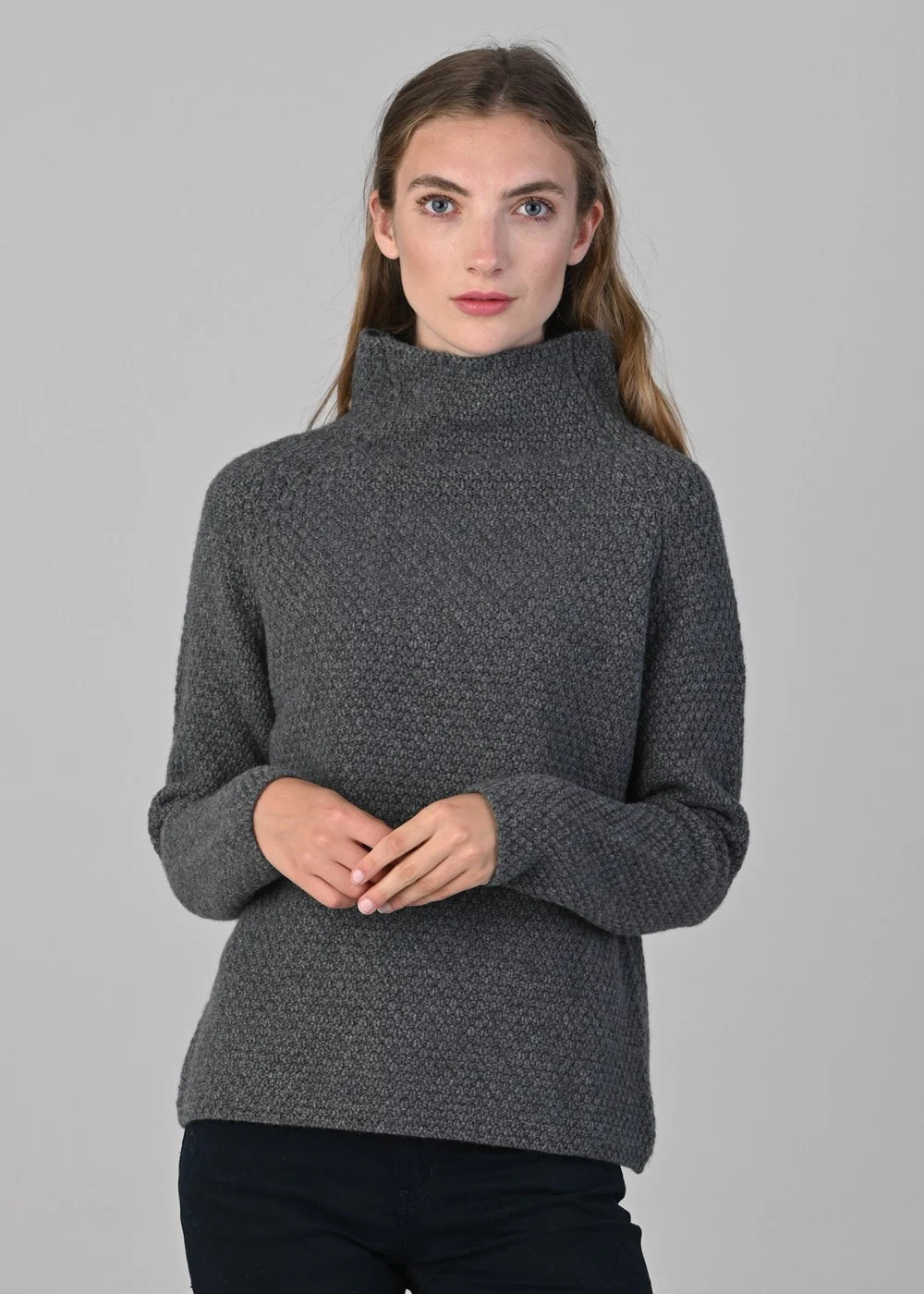 Olivia Cashmere Funnel Neck - Image 4