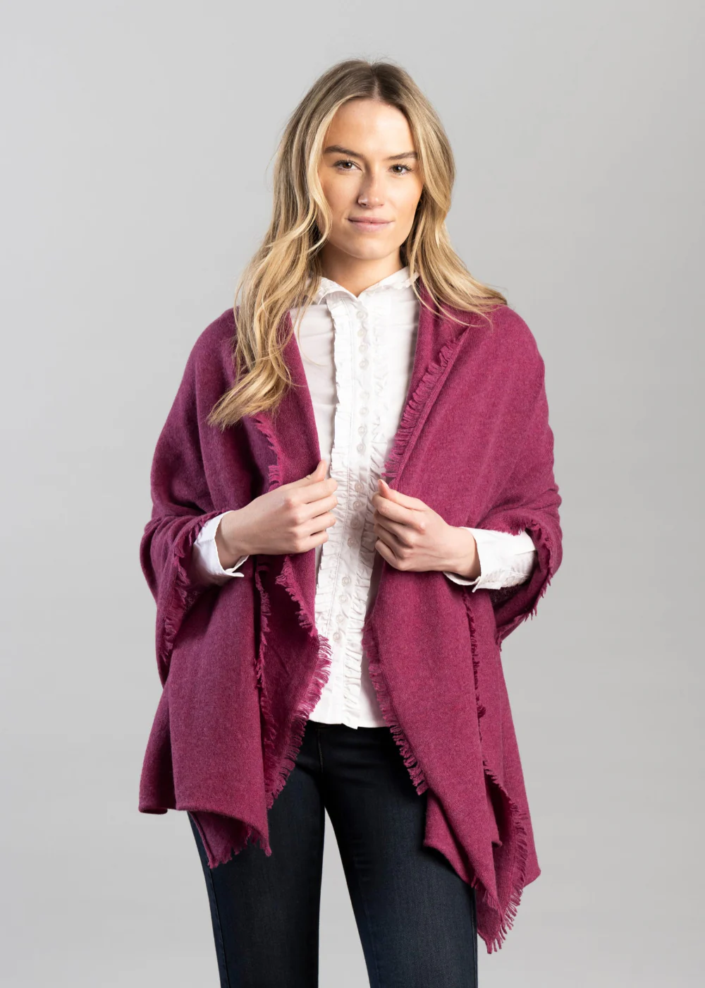 Poppy Cashmere Wrap - Image 3