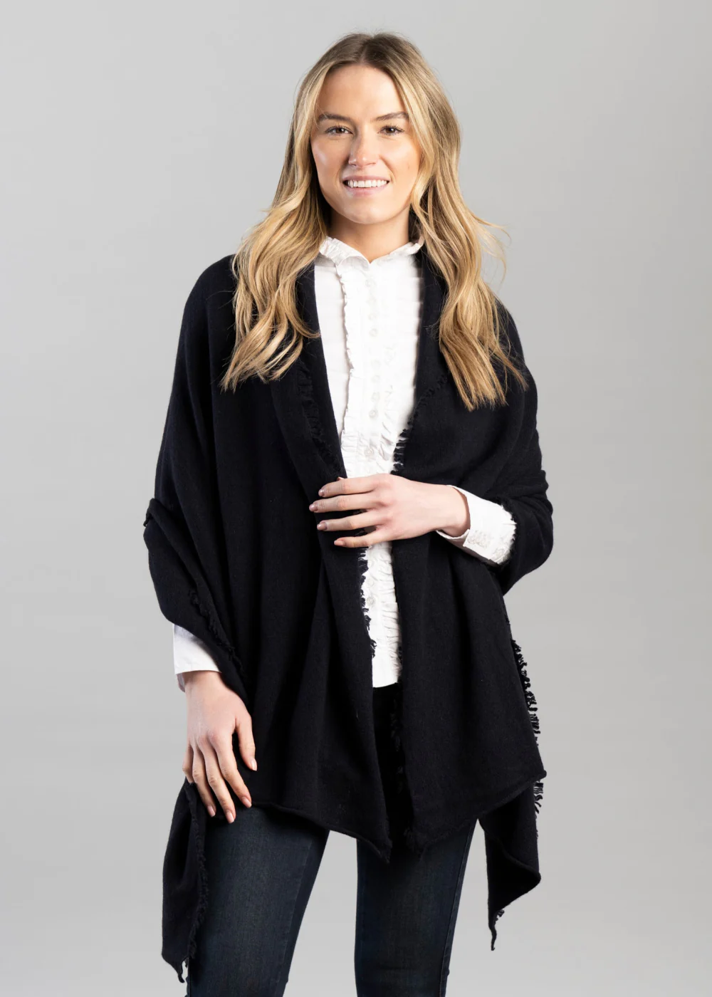 Poppy Cashmere Wrap - Image 5