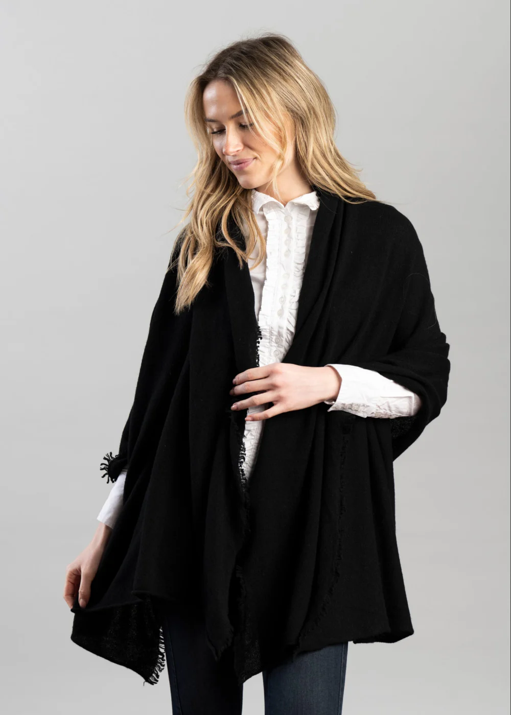 Poppy Cashmere Wrap - Image 2
