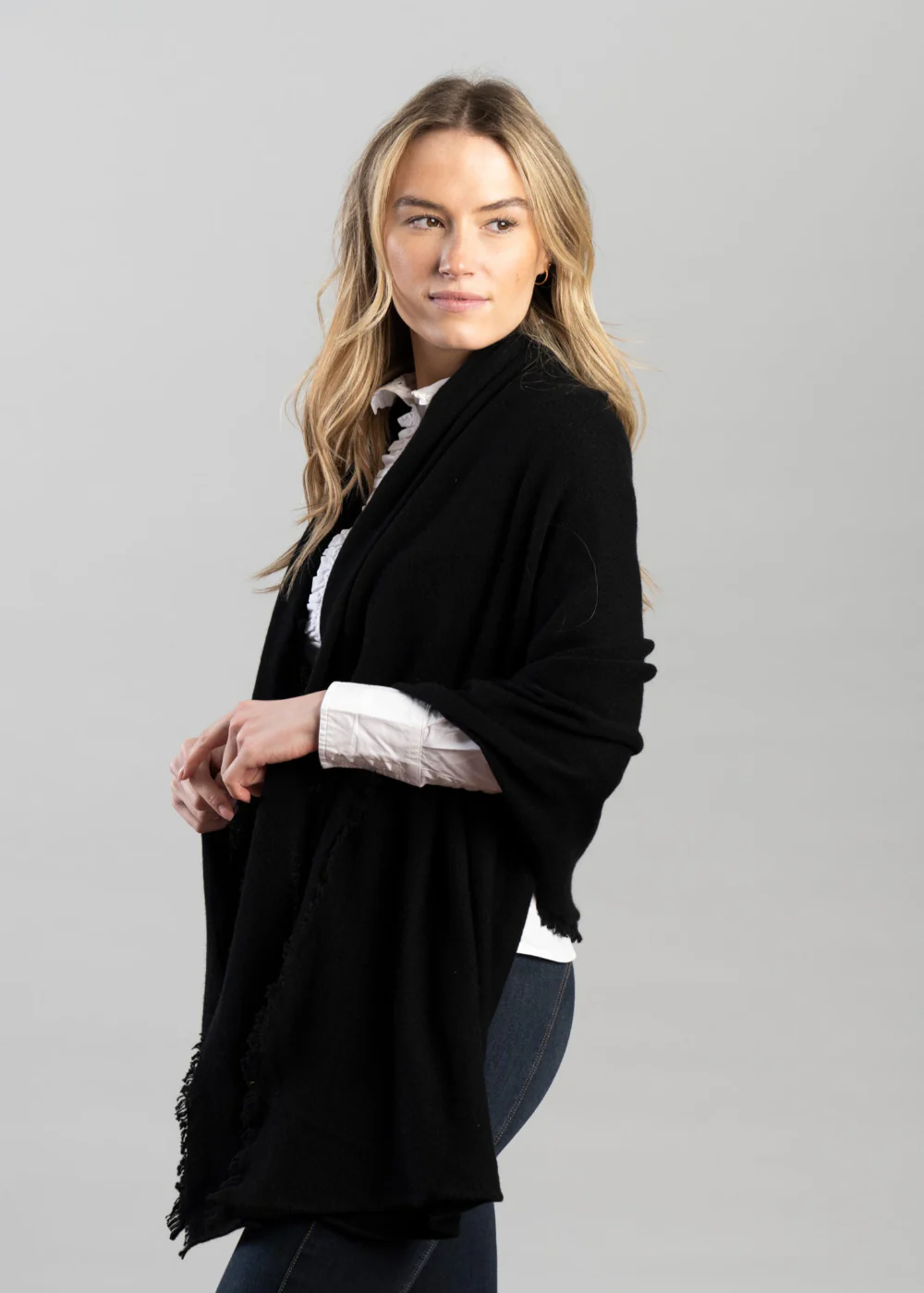 Poppy Cashmere Wrap - Image 3