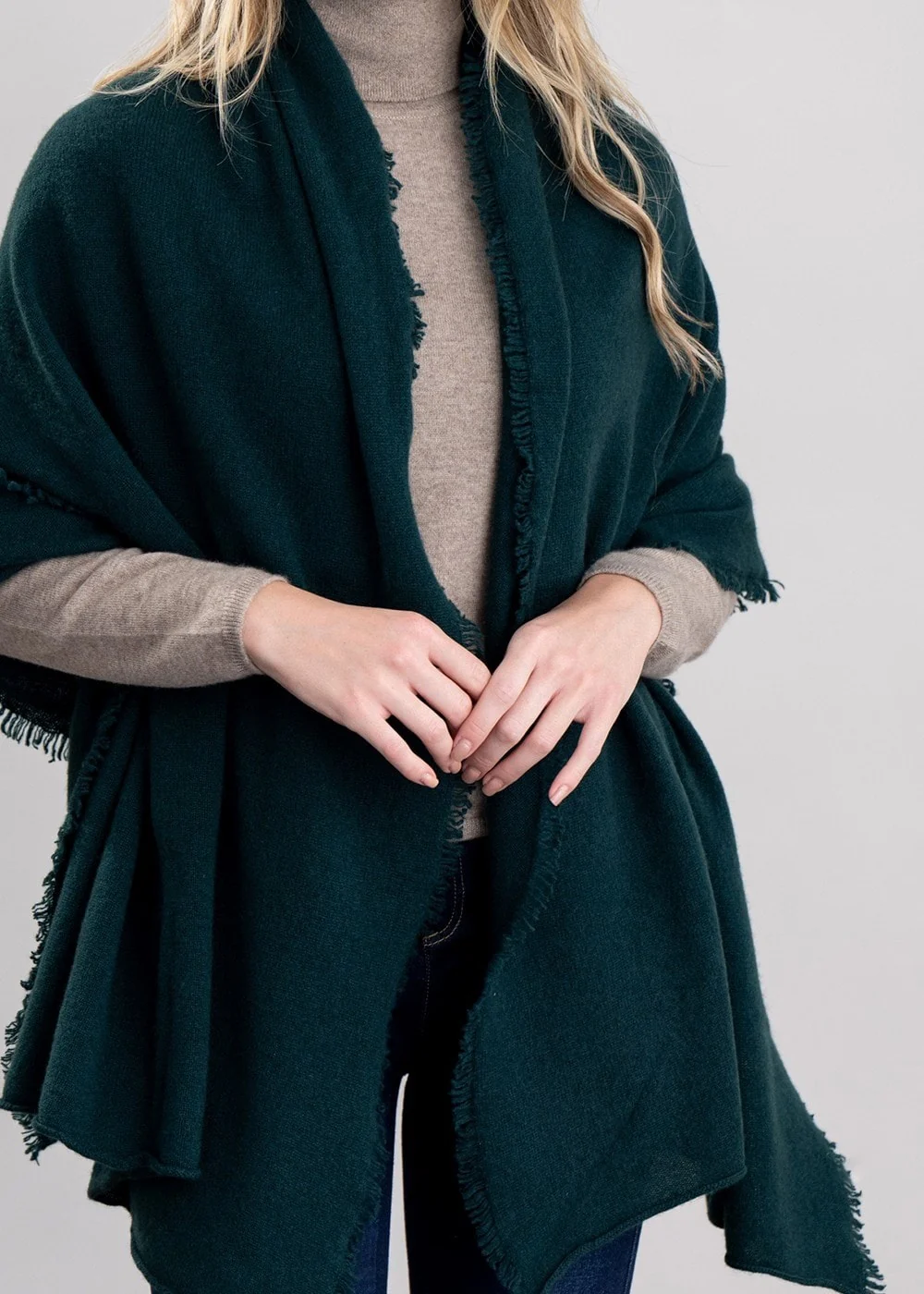 Poppy Cashmere Wrap - Image 4