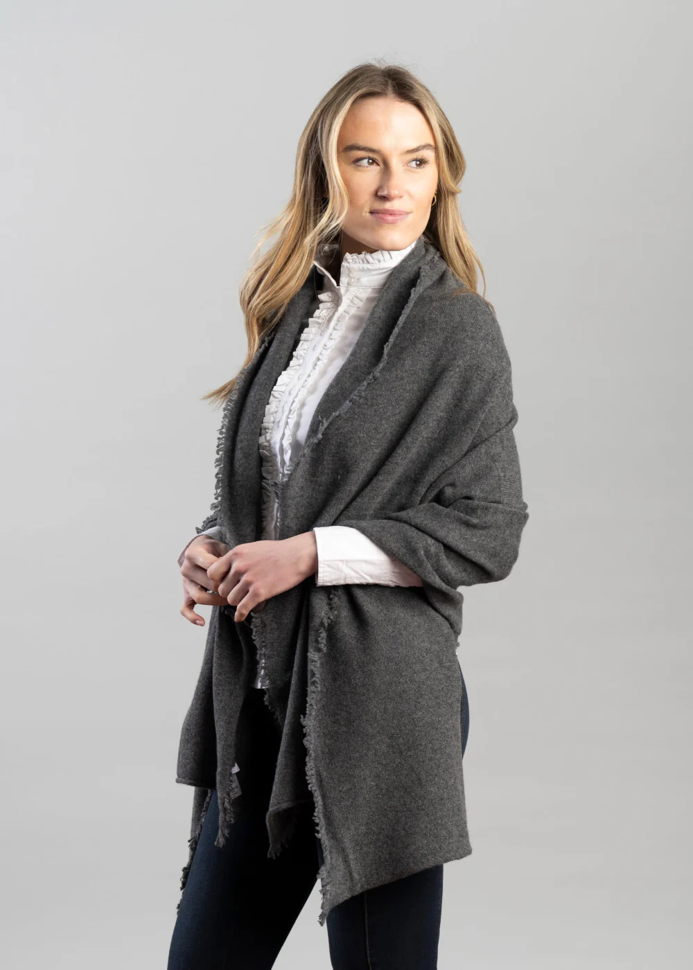 Poppy Cashmere Wrap - Image 3