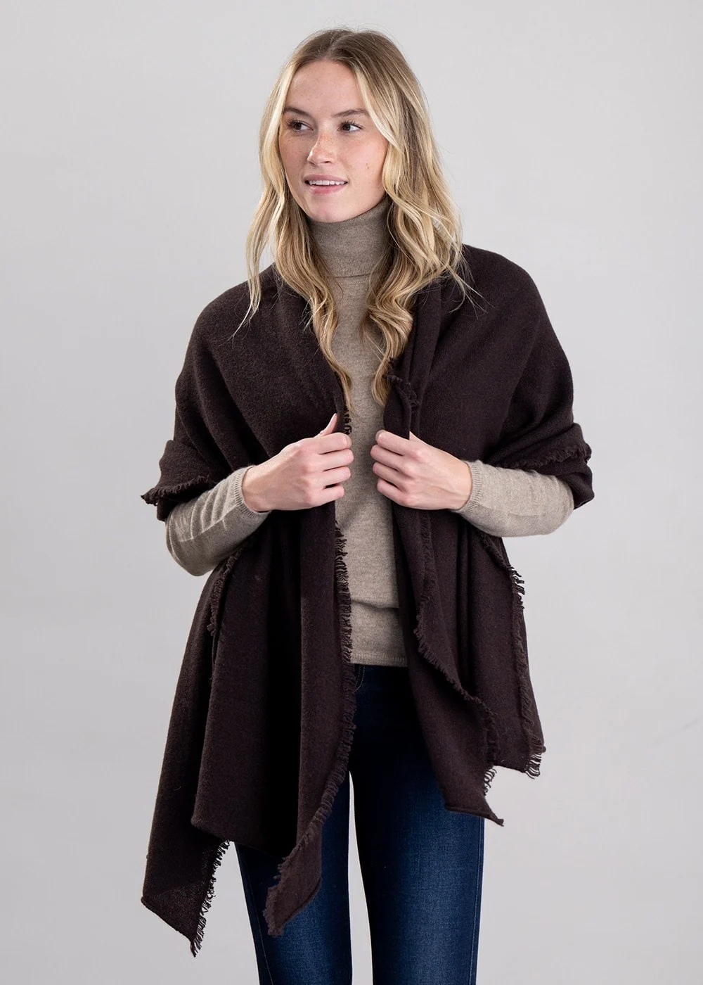 Poppy Cashmere Wrap - Image 2