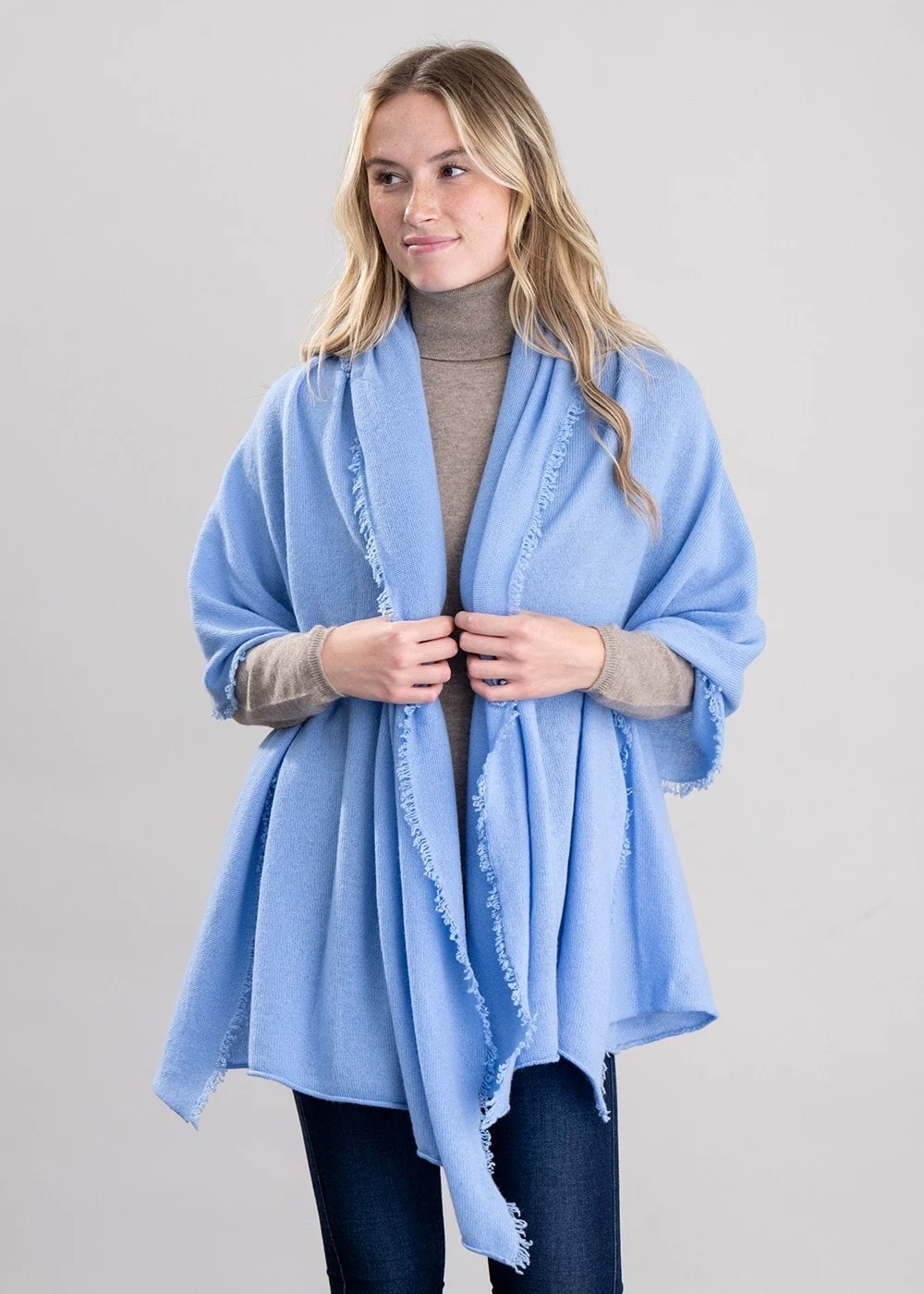Poppy Cashmere Wrap - Image 2