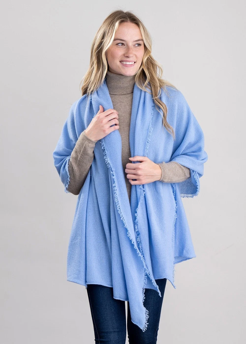 Poppy Cashmere Wrap - Image 3