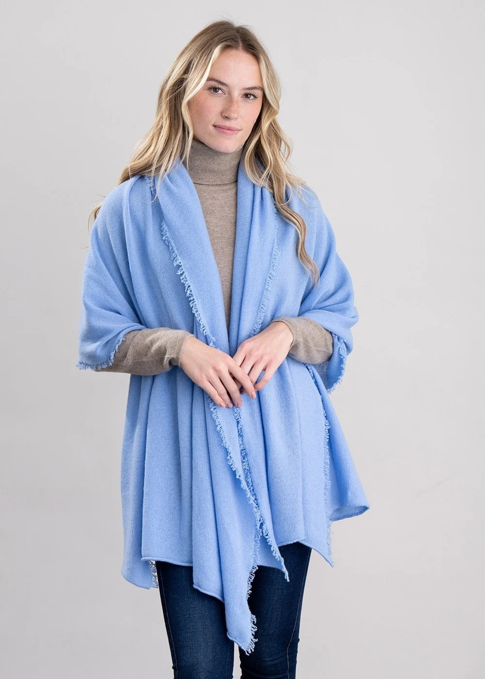 Poppy Cashmere Wrap - Image 4