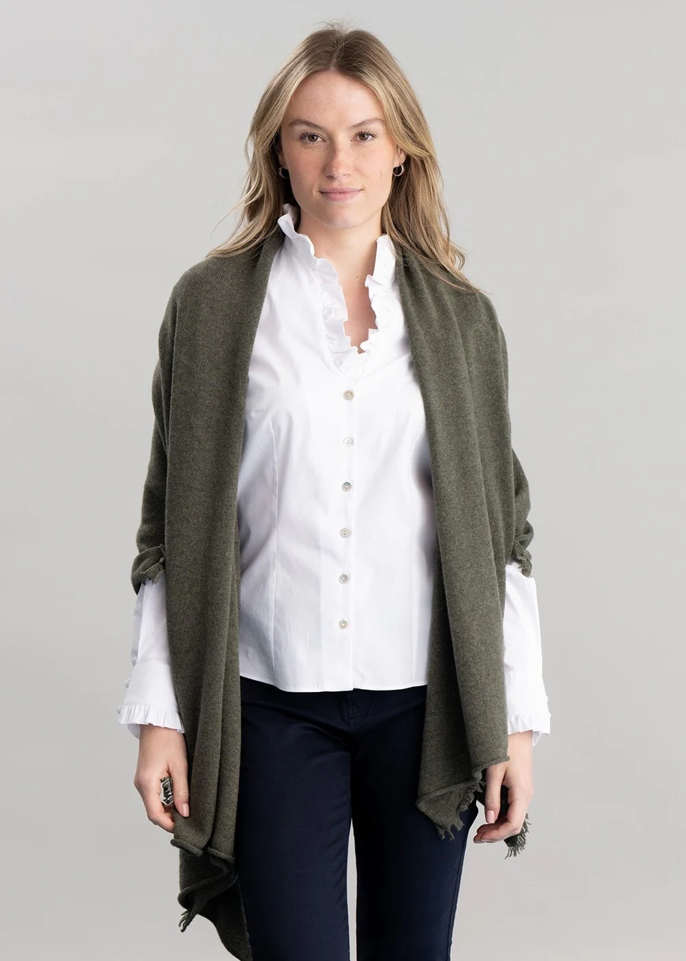 Poppy Cashmere Wrap - Image 2