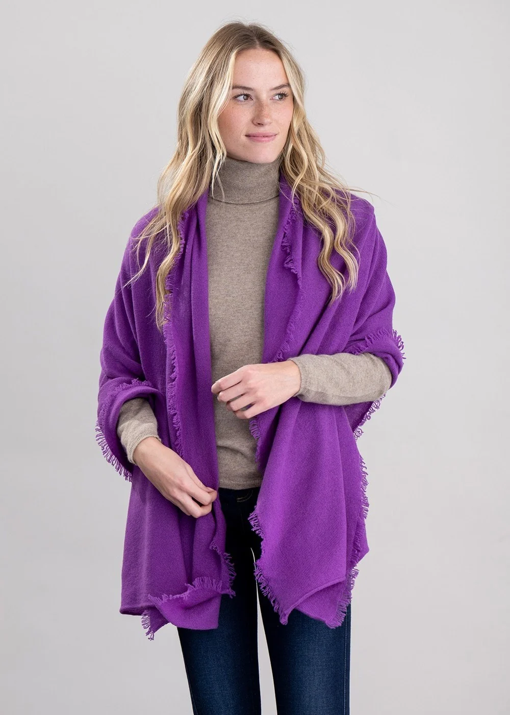 Poppy Cashmere Wrap - Image 4