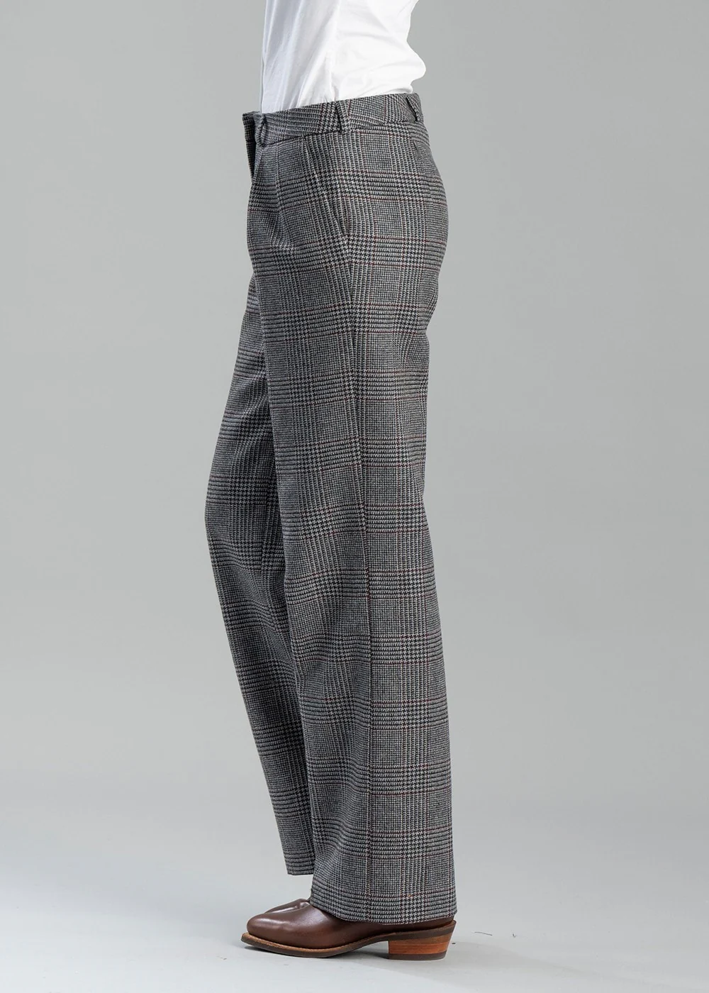 Twill Wide Leg Trousers - Image 2