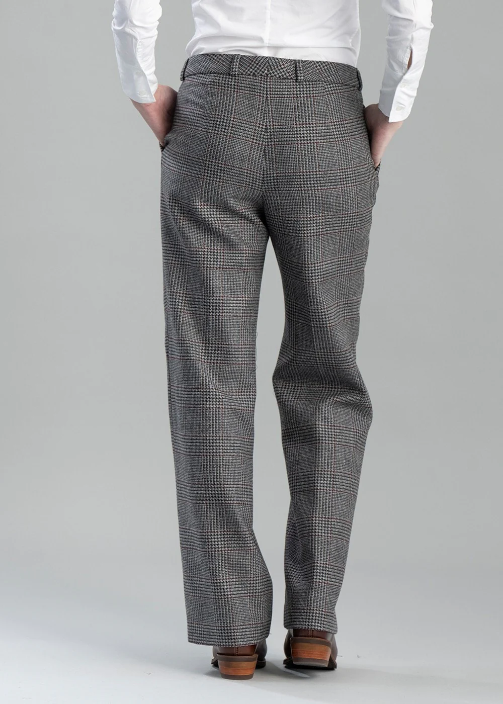 Twill Wide Leg Trousers - Image 3