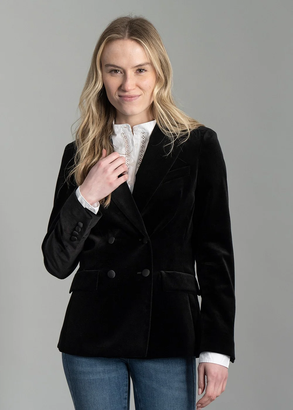 Vivien Velvet Jacket - Image 3