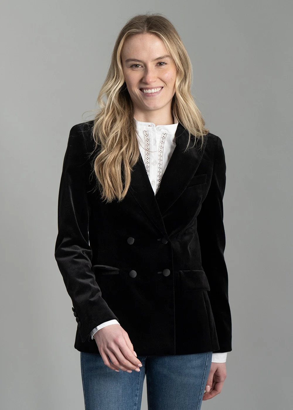 Vivien Velvet Jacket - Image 4
