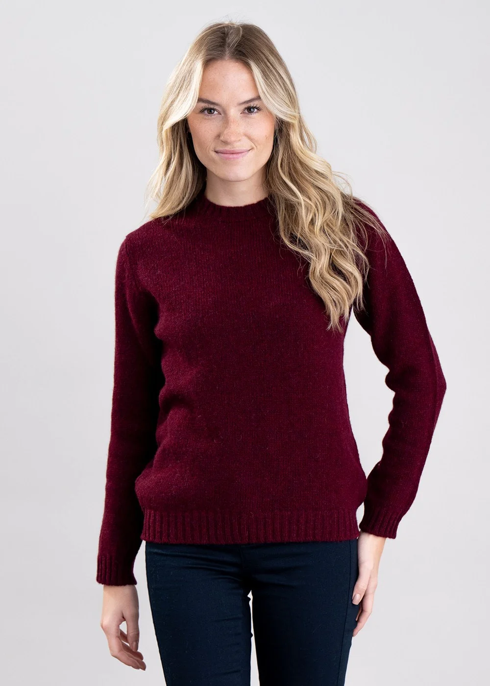 Sharon Shetland Crew Neck