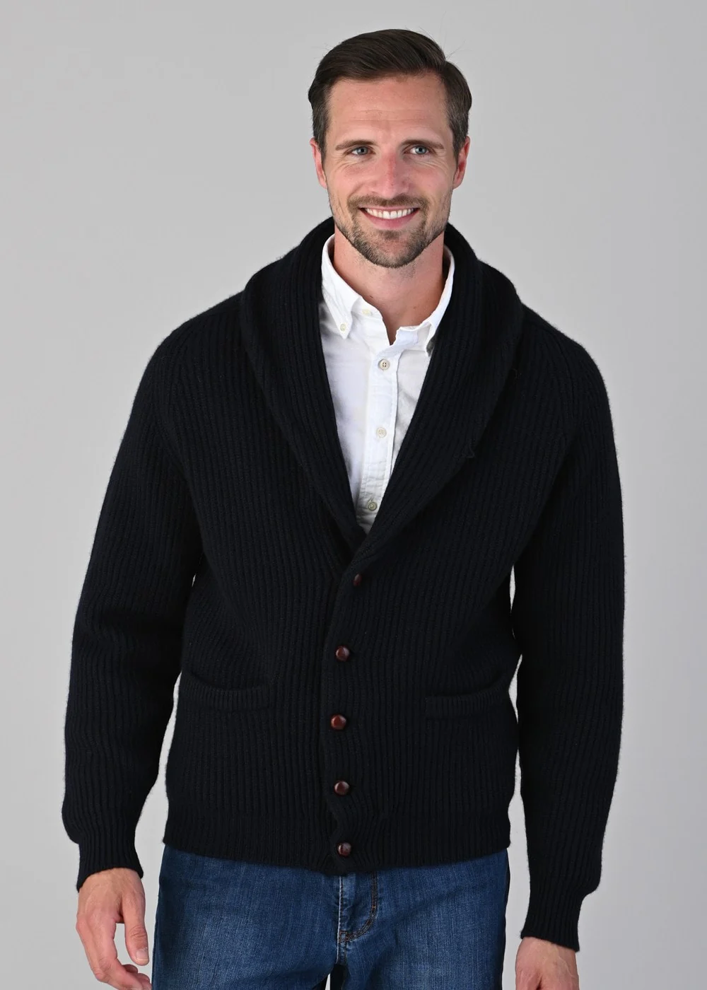 Cashmere Windsor Shawl Jacket - Image 2