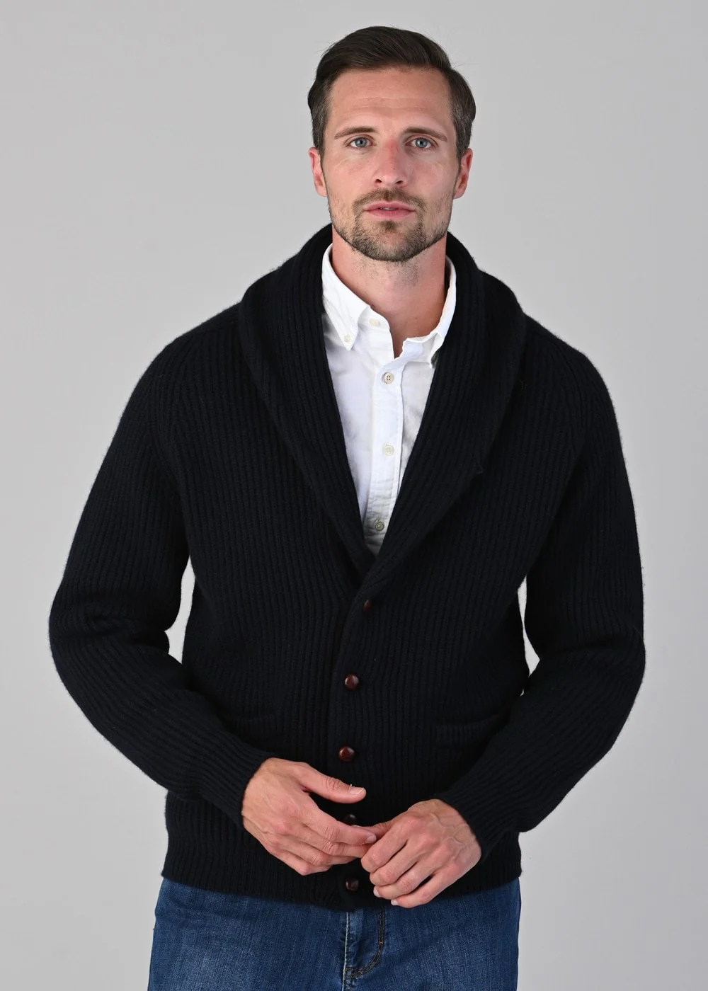 Cashmere Windsor Shawl Jacket - Image 4