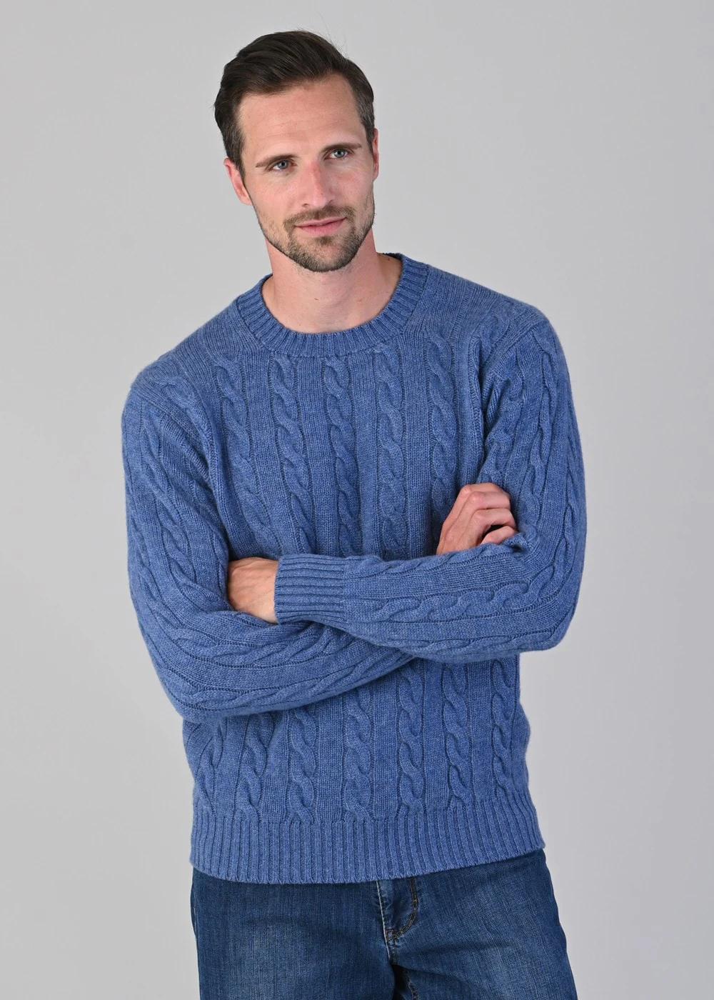Chirnside 4 Ply Cashmere Crew - Image 4