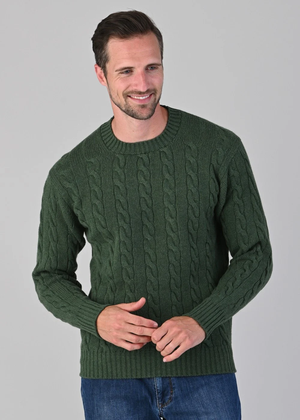 Chirnside 4 Ply Cashmere Crew - Image 3