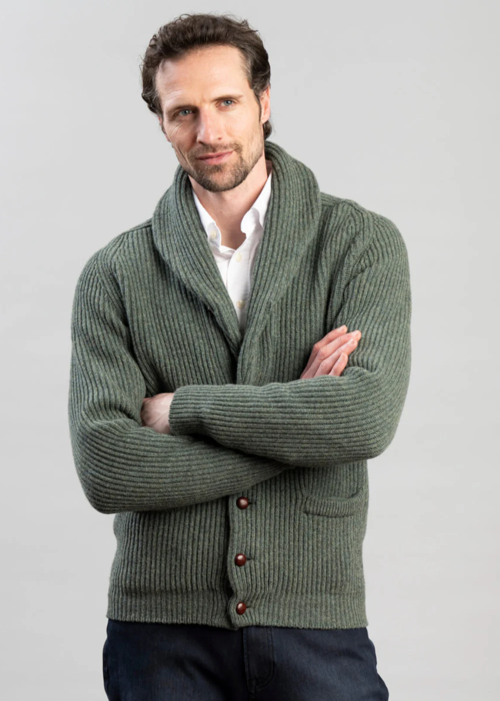 Lambswool Windsor Shawl Jacket - Image 20