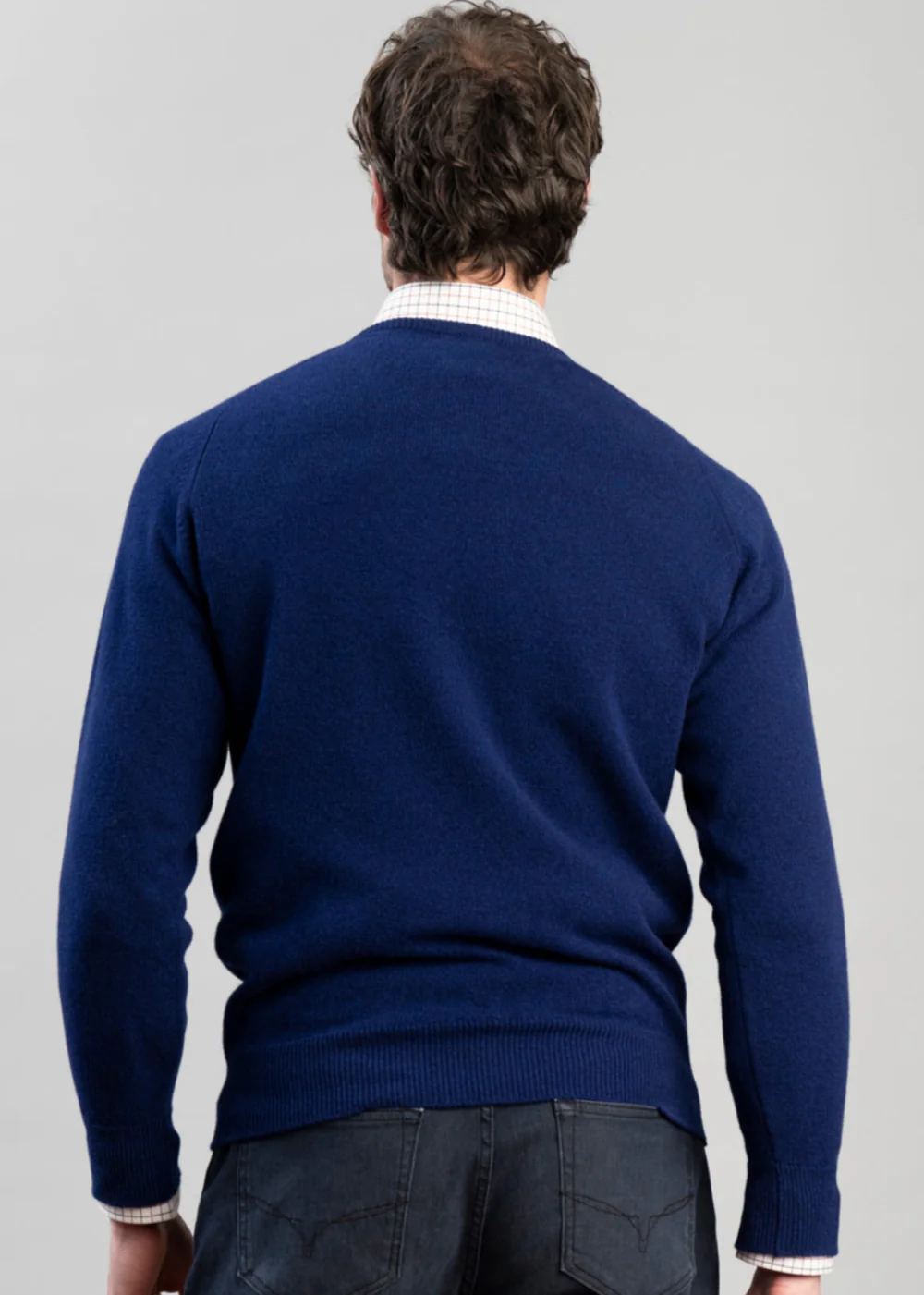 Exclusive Leven 2 Ply Lambswool Crew Neck - Image 4