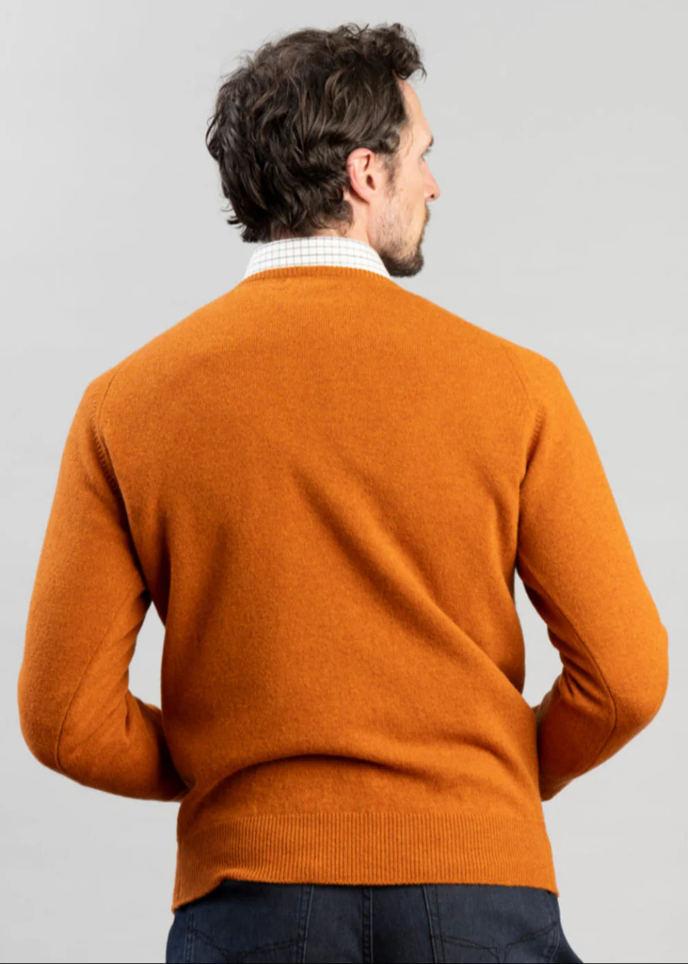 Exclusive Leven 2 Ply Lambswool Crew Neck - Image 4