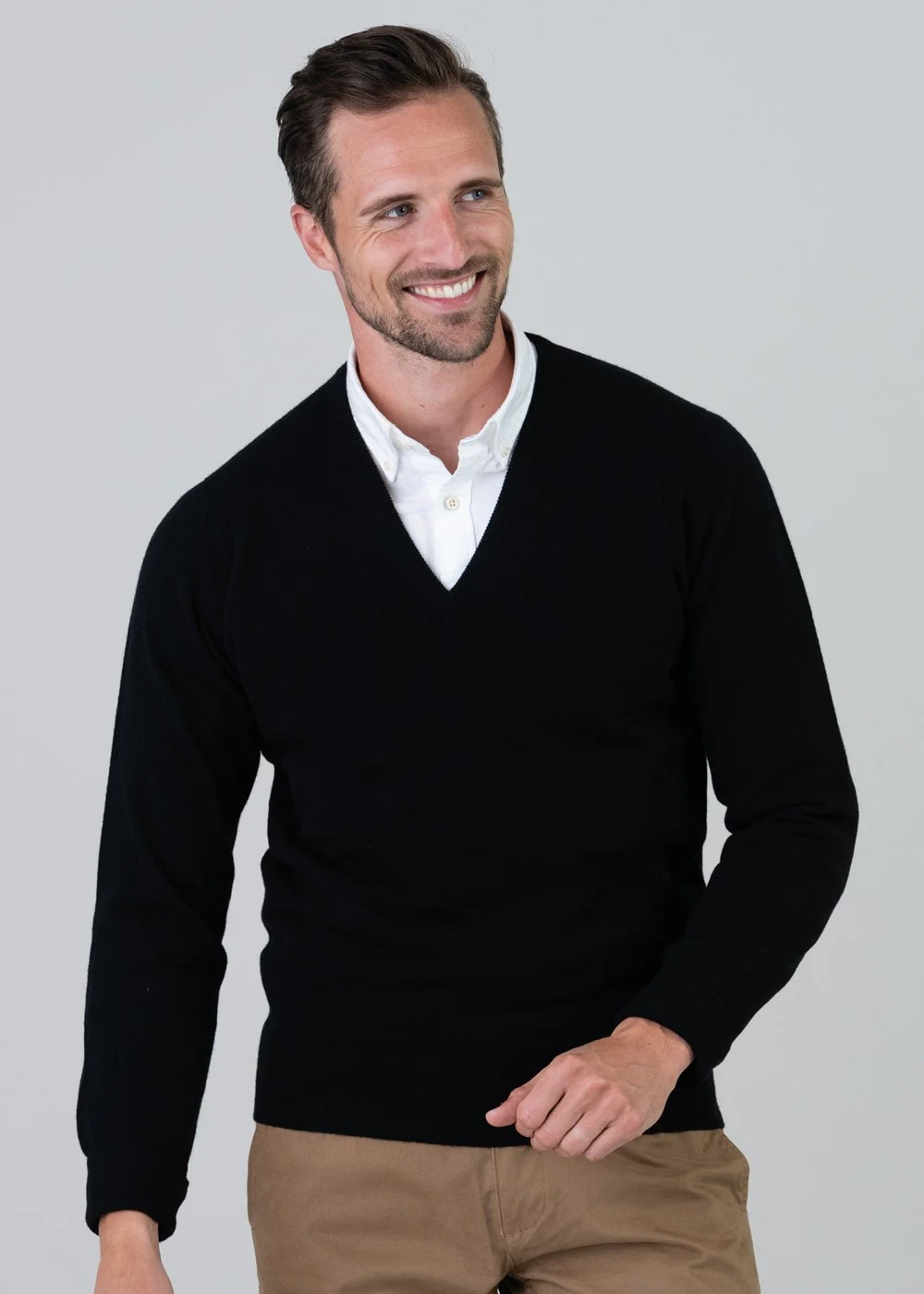 Gordon 1 Ply Geelong V-Neck - Image 4