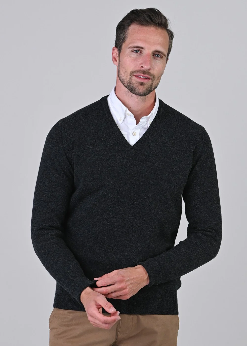Gordon 1 Ply Geelong V-Neck - Image 3