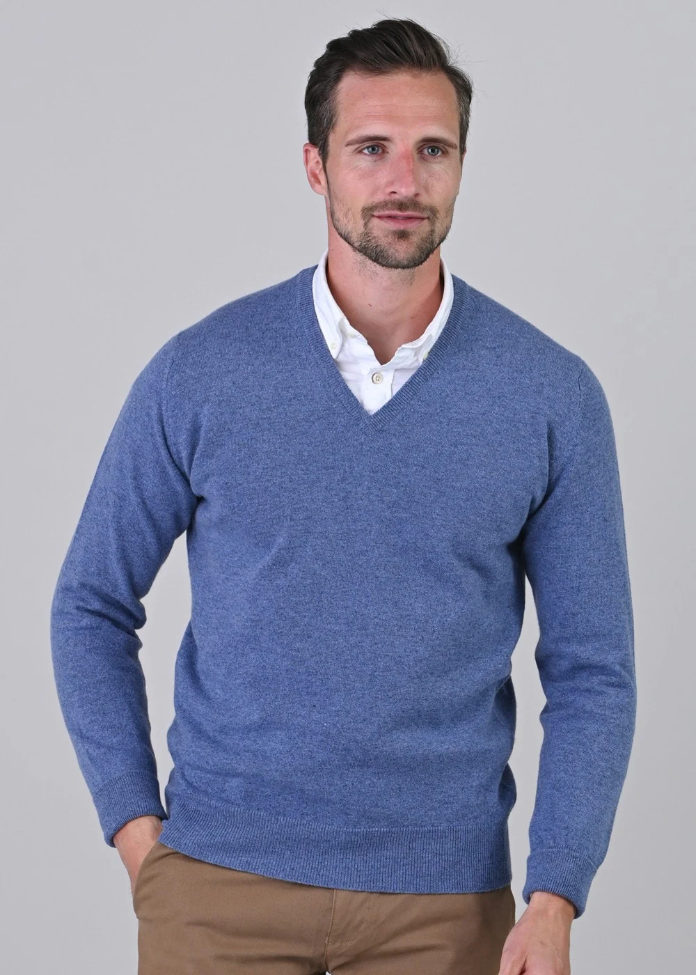 Gordon 1 Ply Geelong V-Neck - Image 2