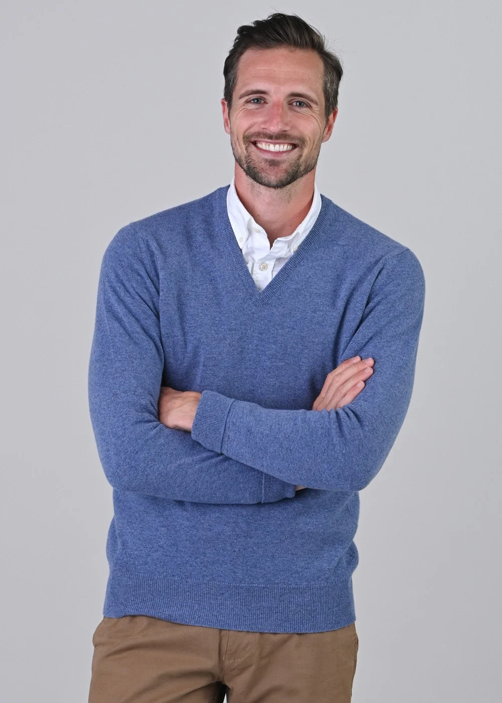 Gordon 1 Ply Geelong V-Neck - Image 4