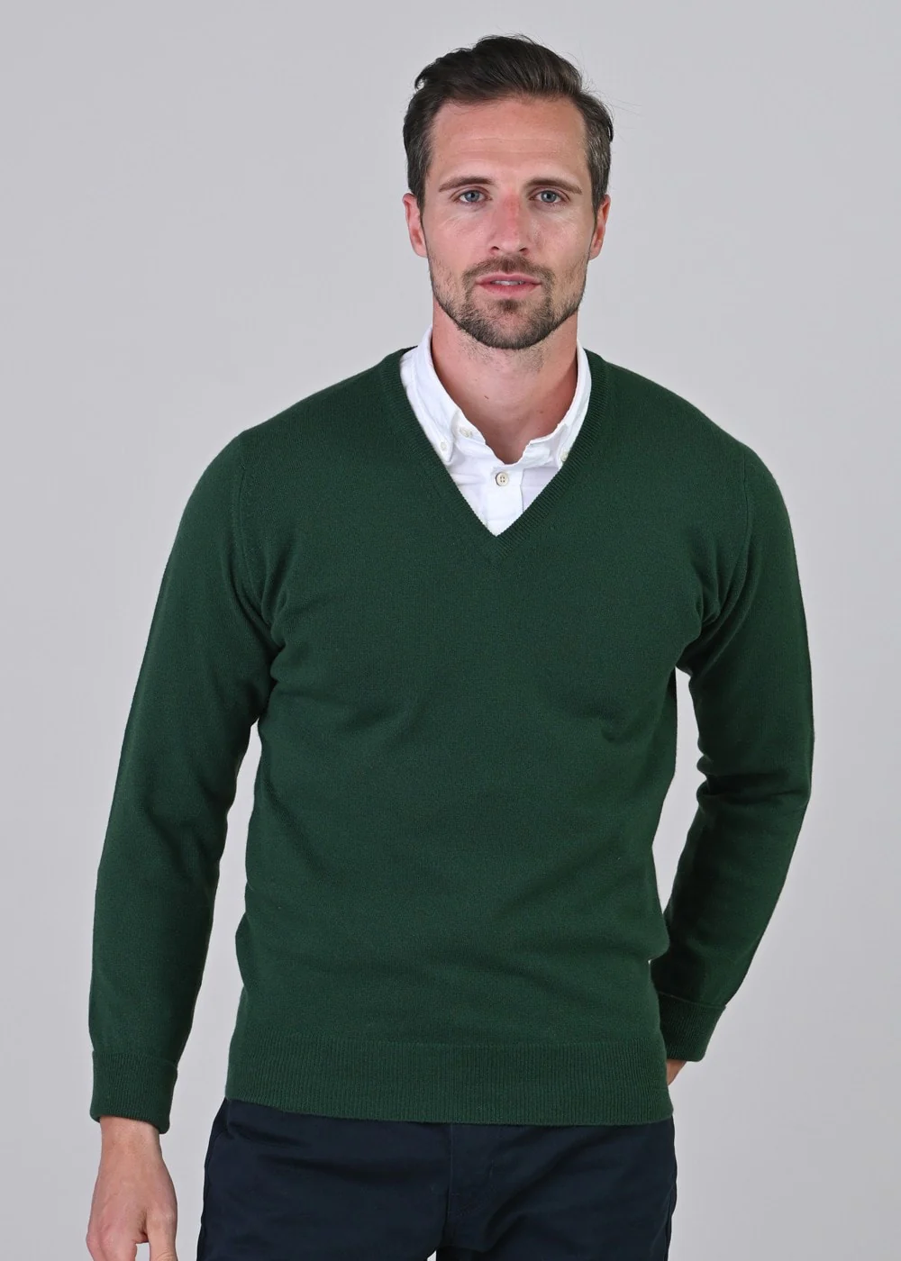 Gordon 1 Ply Geelong V-Neck - Image 3