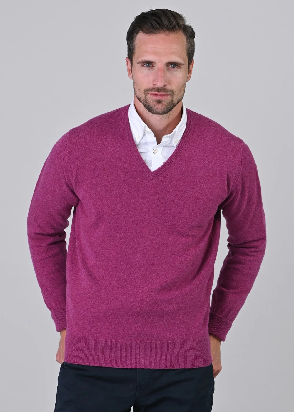Gordon 1 Ply Geelong V-Neck - Image 2