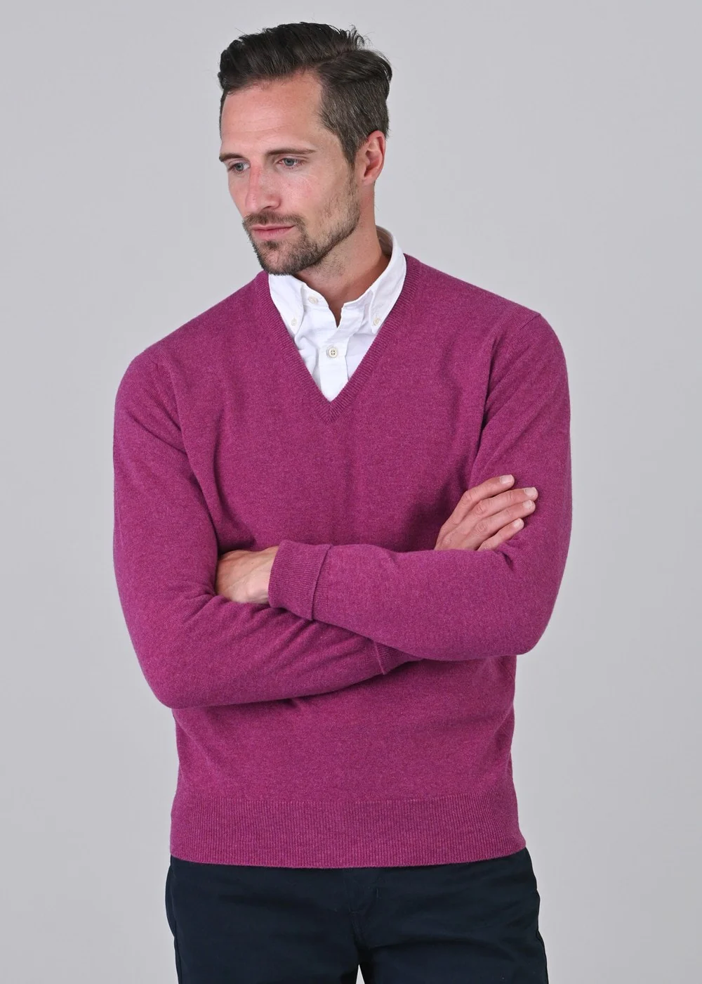 Gordon 1 Ply Geelong V-Neck - Image 4