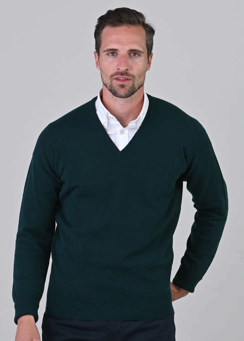 Gordon 1 Ply Geelong V-Neck - Image 2