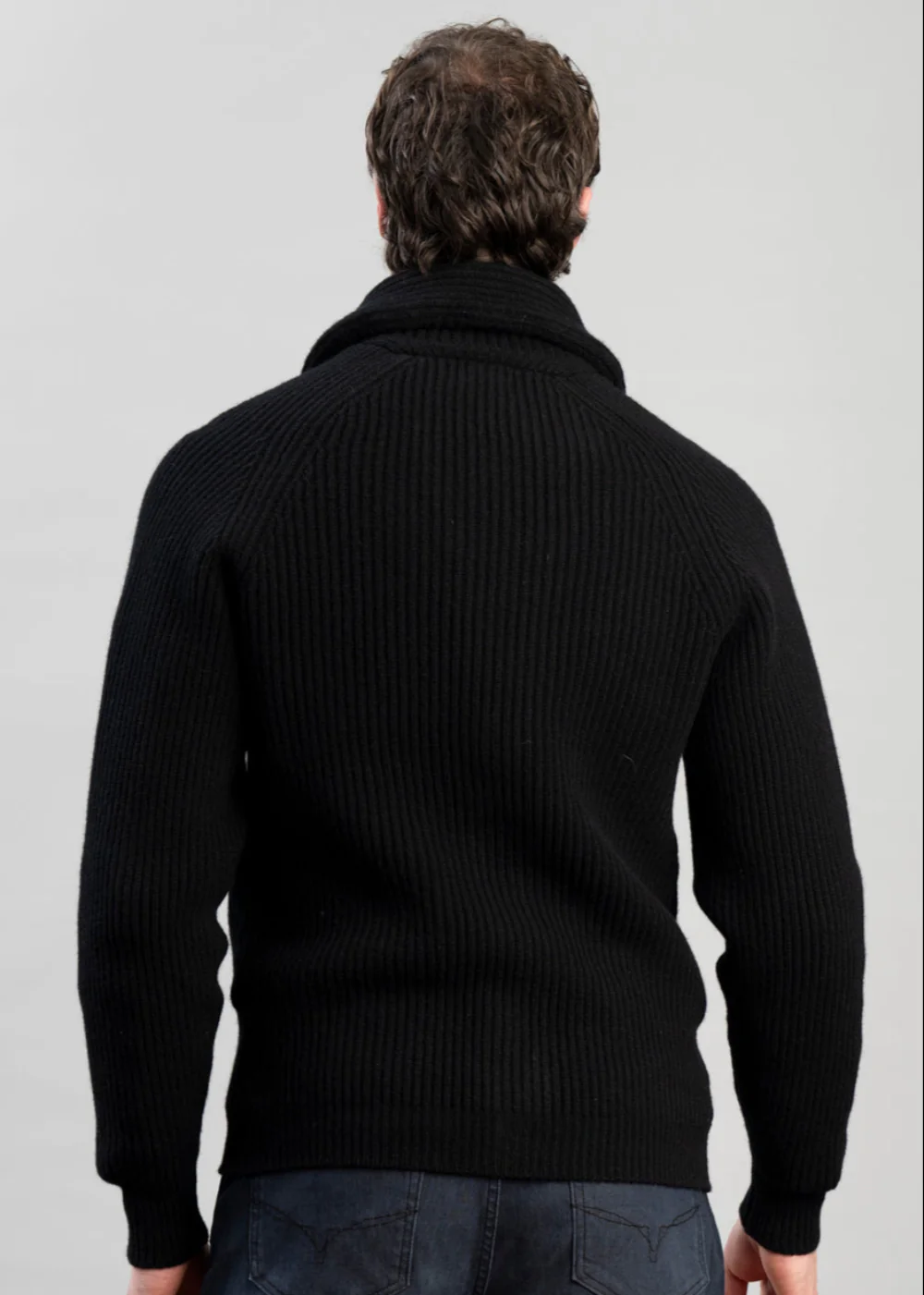 Lambswool Windsor Shawl Jacket - Image 5