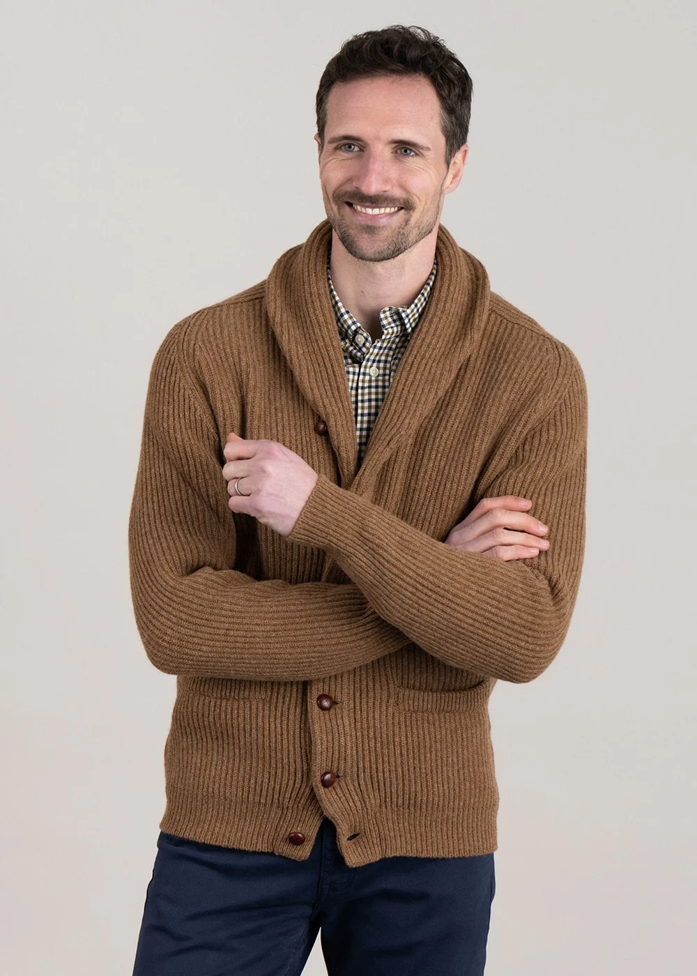Lambswool Windsor Shawl Jacket - Image 3